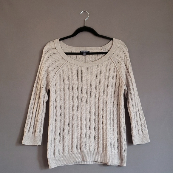 American Eagle cable knit sweater, size M - Picture 1 of 4